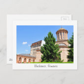 Carte Postale Détail architectural de l'ancienne église roumaine (Devant / Derrière)