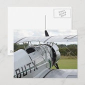 Carte Postale Détail de Bucker Jungmeister (Devant / Derrière)