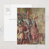 Carte Postale Détail de Charles V à cheval (Devant / Derrière)