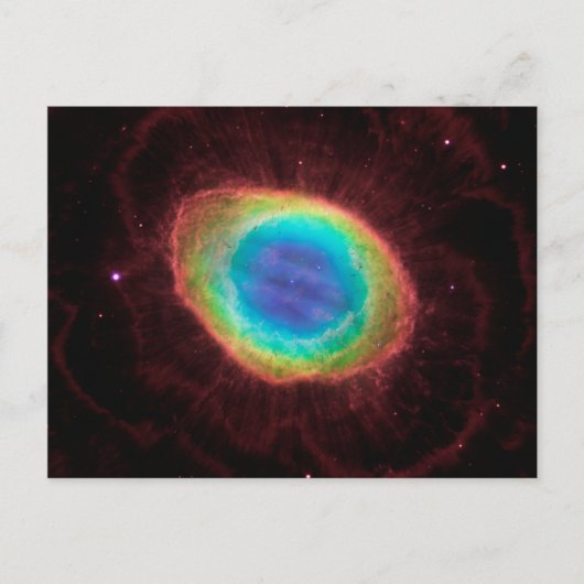 Carte Postale Détail de la nébuleuse de l'Anneau (Devant)
