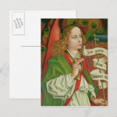 Carte Postale Détail de l'Archange Gabriel (Devant / Derrière)