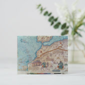 Carte Postale Détail de l'Atlas Catalan, 1375 (Debout devant)