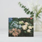 Carte Postale Détail de l'étude des fleurs (Debout devant)