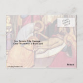 Carte Postale Détail De Pieta Par Giotto Di Bondone (Dos)