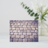 Carte Postale Détail de rue pavée, horizontal (Debout devant)