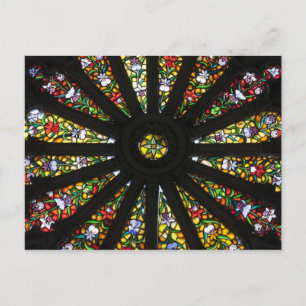 Carte Postale Détail de vitrail
