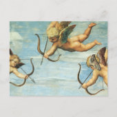 Carte Postale Détail des anges du Triomphe de Galatée par Raphaë (Devant)