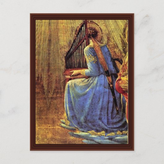 Carte Postale Détail Du Couronnement Par Angelico Fra (Devant)