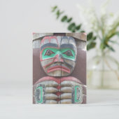 Carte Postale Détail du pôle Totem (Debout devant)