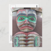 Carte Postale Détail du pôle Totem (Devant / Derrière)