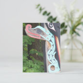 Carte Postale Détail du pôle Totem (Debout devant)