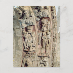 Carte Postale Détail du Portico De la Gloria