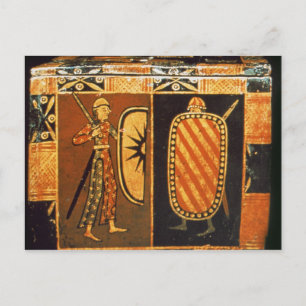 Carte Postale Détail d'un coffre mariage