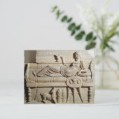 Carte Postale Détail d'un sarcophage (Debout devant)