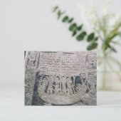 Carte Postale Détail d'une pierre d'image (Debout devant)