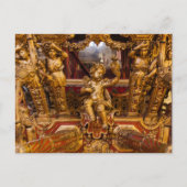 Carte Postale Détail d'une voiture du 18e siècle. Museu dos Coch (Devant)