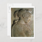 Carte Postale Détail from the stela of Philis, from Thasos, c.5t (Devant / Derrière)