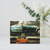 Carte Postale Détail Oldtimer auf Kuba (Debout devant)