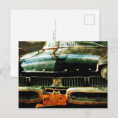 Carte Postale Détail Oldtimer auf Kuba (Devant / Derrière)