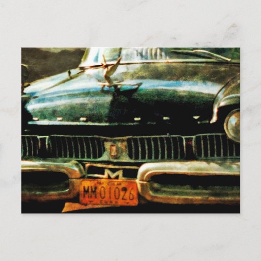 Carte Postale Détail Oldtimer auf Kuba (Devant)