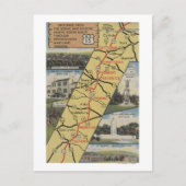 Carte postale détaillée de la route 15 (Devant)