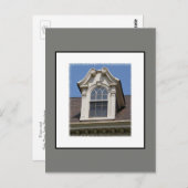 Carte Postale Détails de la fenêtre (Devant / Derrière)