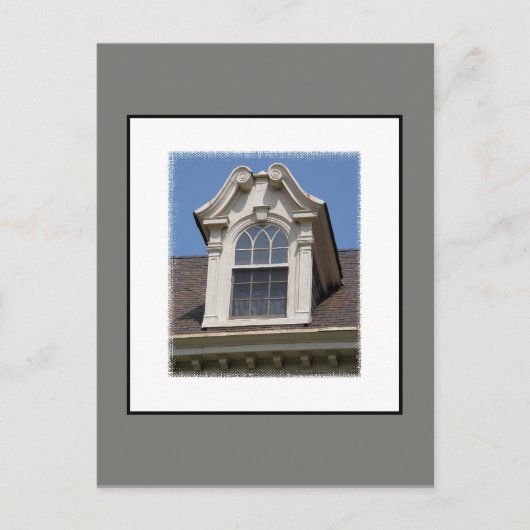 Carte Postale Détails de la fenêtre (Devant)