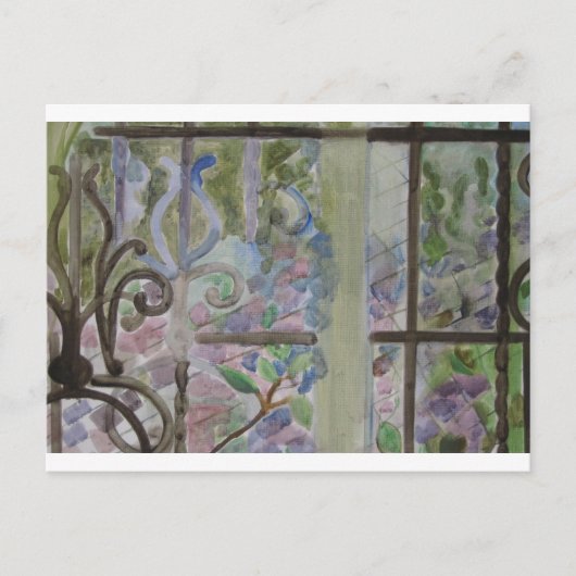 Carte Postale Détails de la fenêtre Queens (Devant)