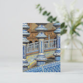 Carte postale Détails Décor Séville (Debout devant)