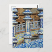 Carte postale Détails Décor Séville (Devant / Derrière)