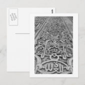 Carte Postale Détails du mur de l'Alhambra (Devant / Derrière)