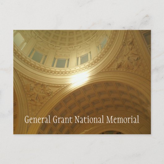 Carte Postale Détails du plafond, Mausolée General Grant Memoria (Devant)
