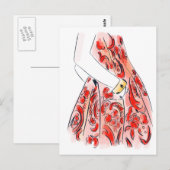 Carte Postale Détails mode (Devant / Derrière)