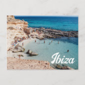 Carte postale d'été à Ibiza en Espagne (Devant)