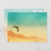 Carte postale d'été vintage (Devant / Derrière)