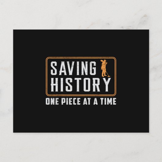 Carte Postale Détecteur Détecteur Métal Détection Idée Cadeau (Devant)