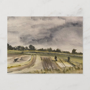 Carte Postale Détection de Métaux Dans Les Champs 2