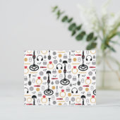 Carte postale Détection du métal (Debout devant)