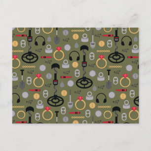 Carte postale Détection du métal