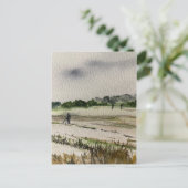 Carte Postale Détection Métal Dans Les Champs (Debout devant)