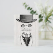 Carte Postale Détective Privée Homme Invisible (Debout devant)