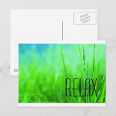 Carte Postale Détendez (Devant / Derrière)