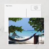Carte Postale détente jamaïque (Devant / Derrière)