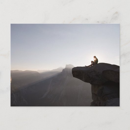 Carte Postale Détente sur le rocher (Devant)