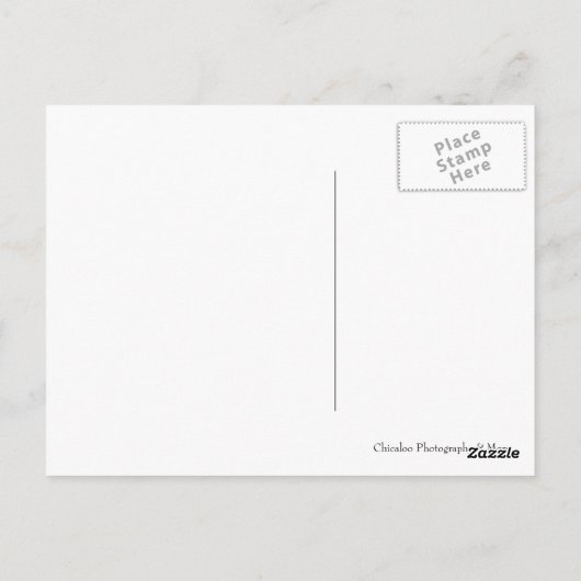 Carte Postale Détention (Dos)