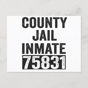 Carte Postale Détenu de prison de comté 75831 Drôle d'Halloween 