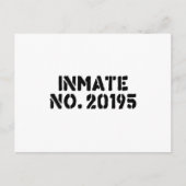 Carte Postale détenu no 20195 (Devant)