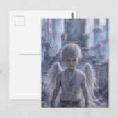 Carte Postale Détermination / Ange / Trône Brisé (Devant / Derrière)