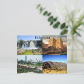 Carte postale d'Éthiopie (Debout devant)