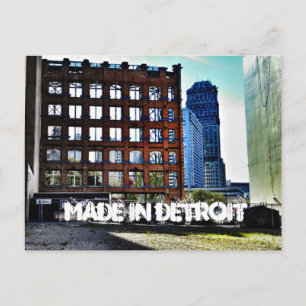 Carte postale Detroit